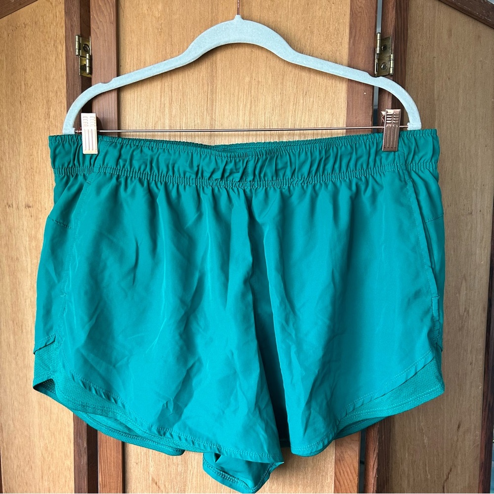 Green Running Shorts